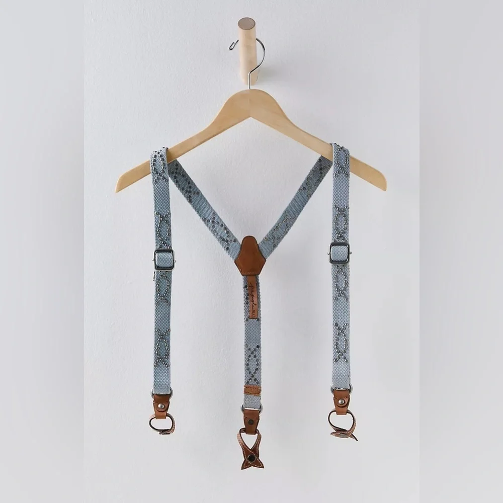 Free People-Suri Suspenders-Green